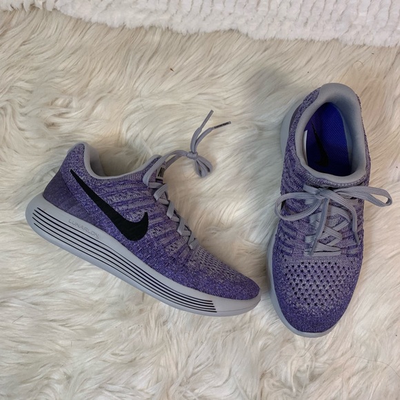 Nike Shoes - NWOB Purple and grey Nike sneakers